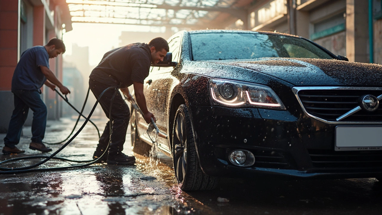 Робота автомийником у Києві з щоденною оплатою