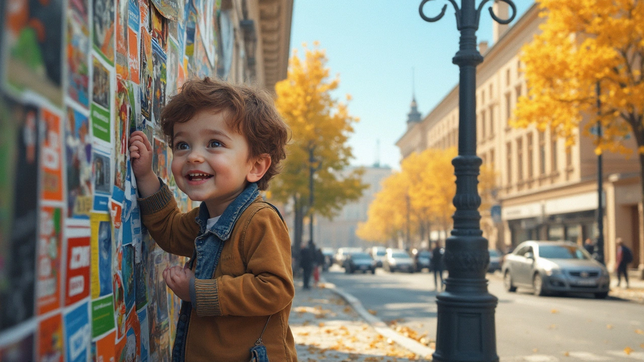 Робота для дітей 11-12 років: розклейка оголошень у Києві