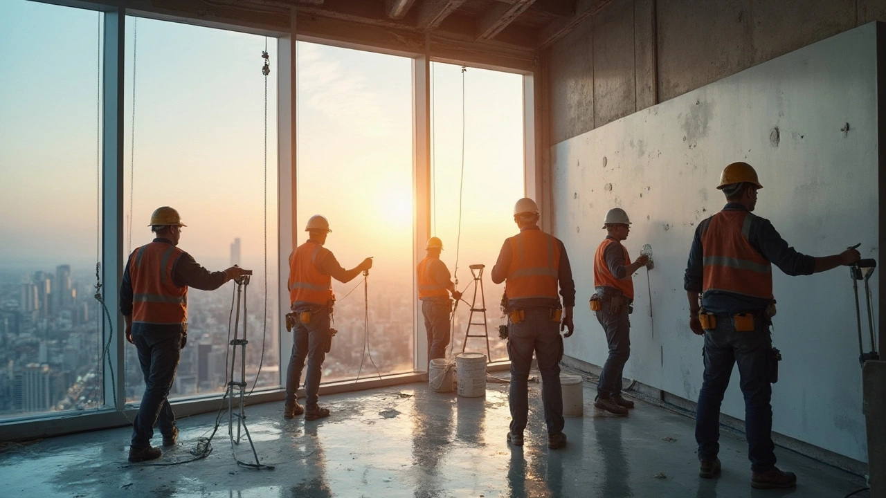 Робота малярем-обробником у Києві: що потрібно знати