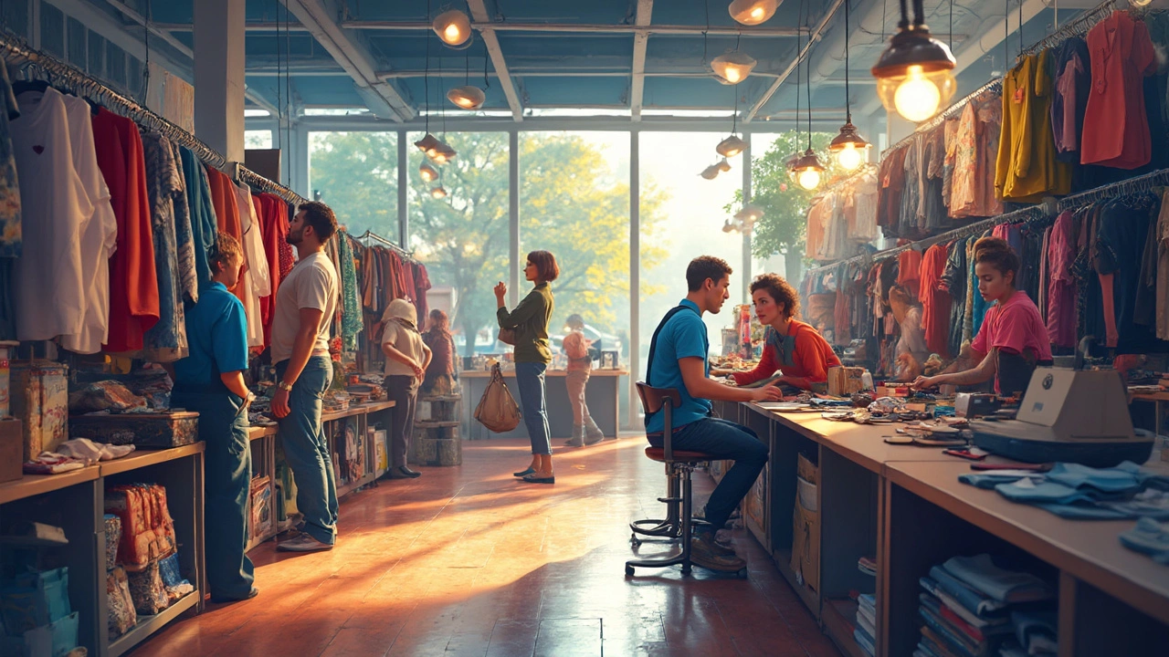 Робота секонд хенд Київ: щоденна оплата та реальні можливості