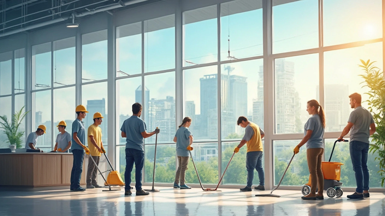 Робота в клінінговій компанії Київ: що потрібно знати