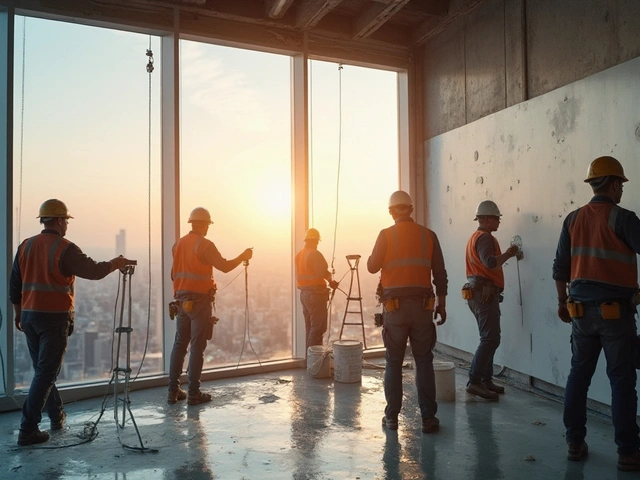 Робота малярем-обробником у Києві: що потрібно знати