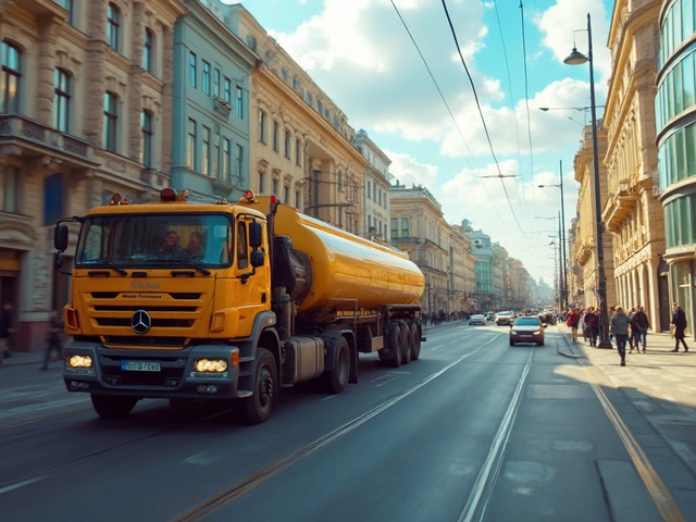 Робота водієм бензовоза в Києві: що варто знати