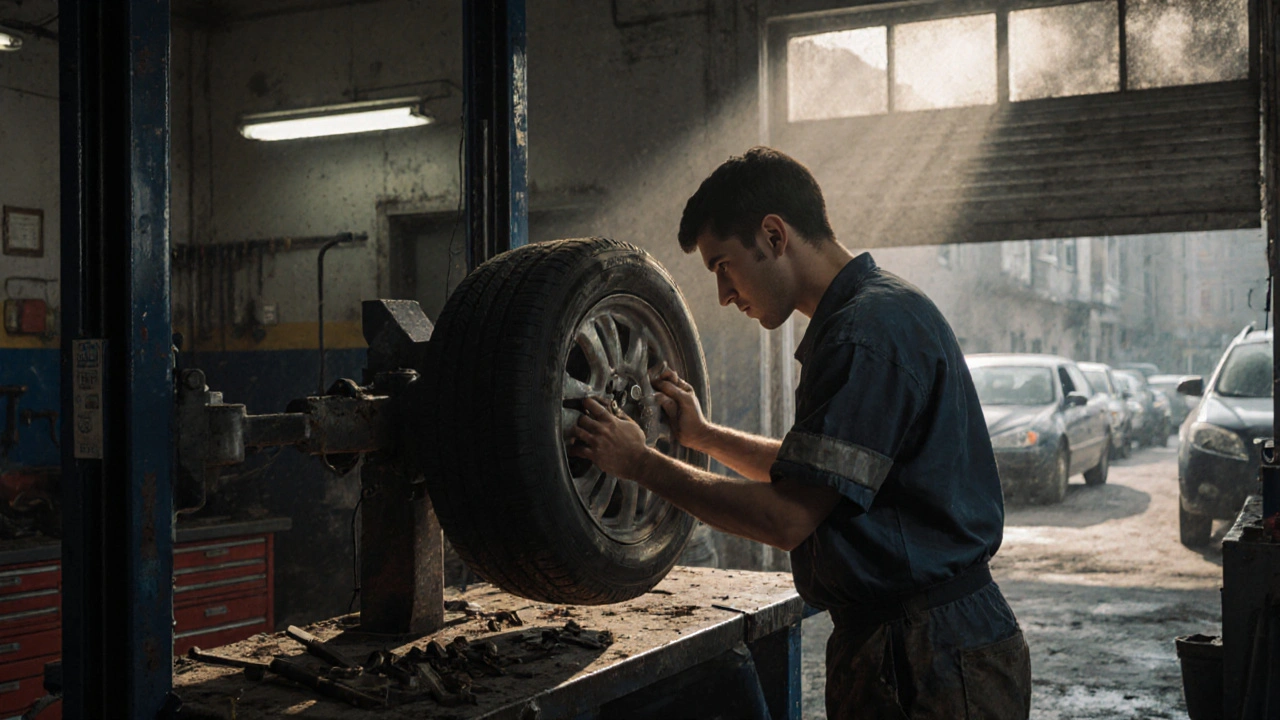 Робота шиномонтажника в Києві: заробіток, графік, без досвіду та де шукати