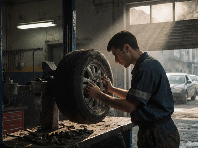 Робота шиномонтажника в Києві: заробіток, графік, без досвіду та де шукати