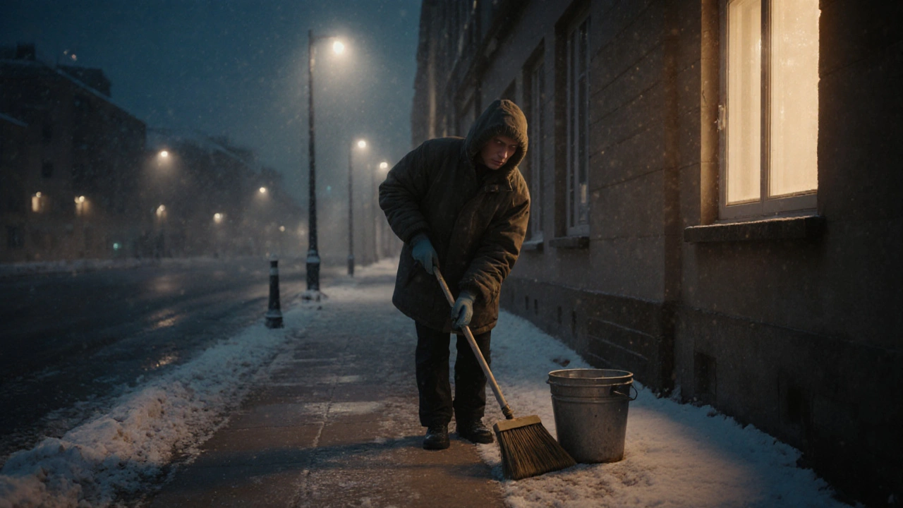 Робота дворником у Києві ранком: графік, зарплата, вимоги 2025