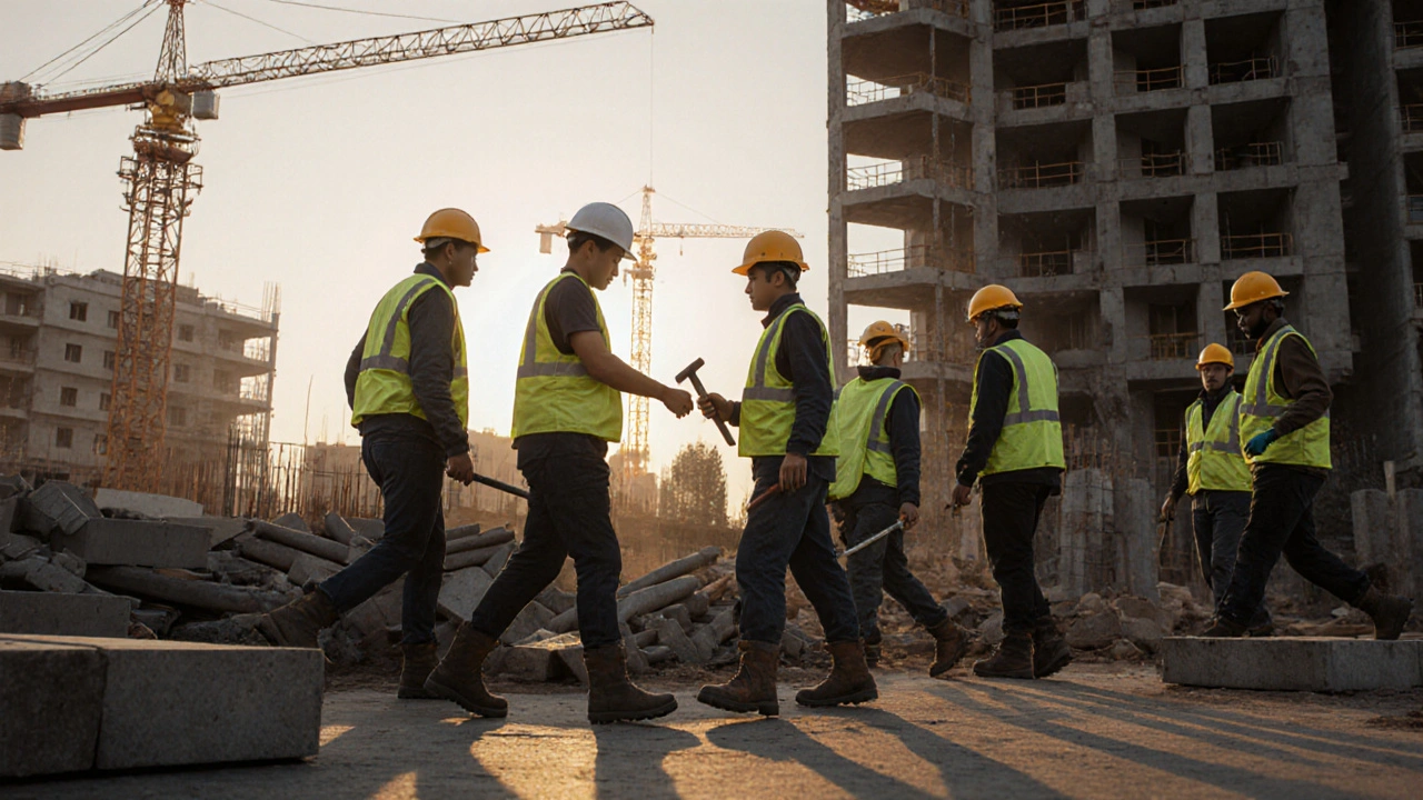 Робота в будівництві в Києві: вакансії, зарплати, без досвіду, з вахтовим методом