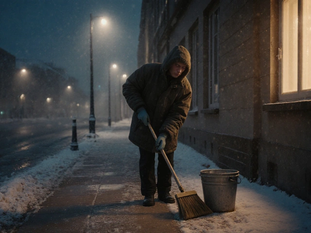 Робота дворником у Києві ранком: графік, зарплата, вимоги 2025