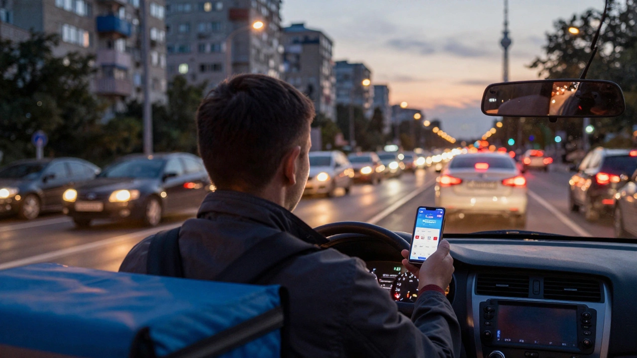 Робота кур'єром на власному авто в Києві: заробіток, плюси, мінуси та як почати