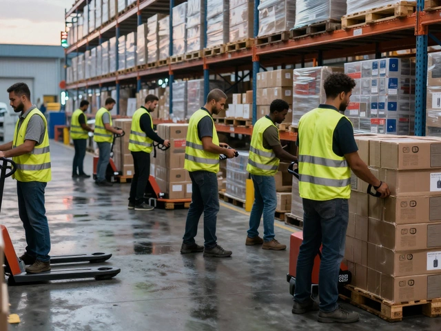 Робота вантажником у Києві: вакансії, зарплати, умови та поради для початківців