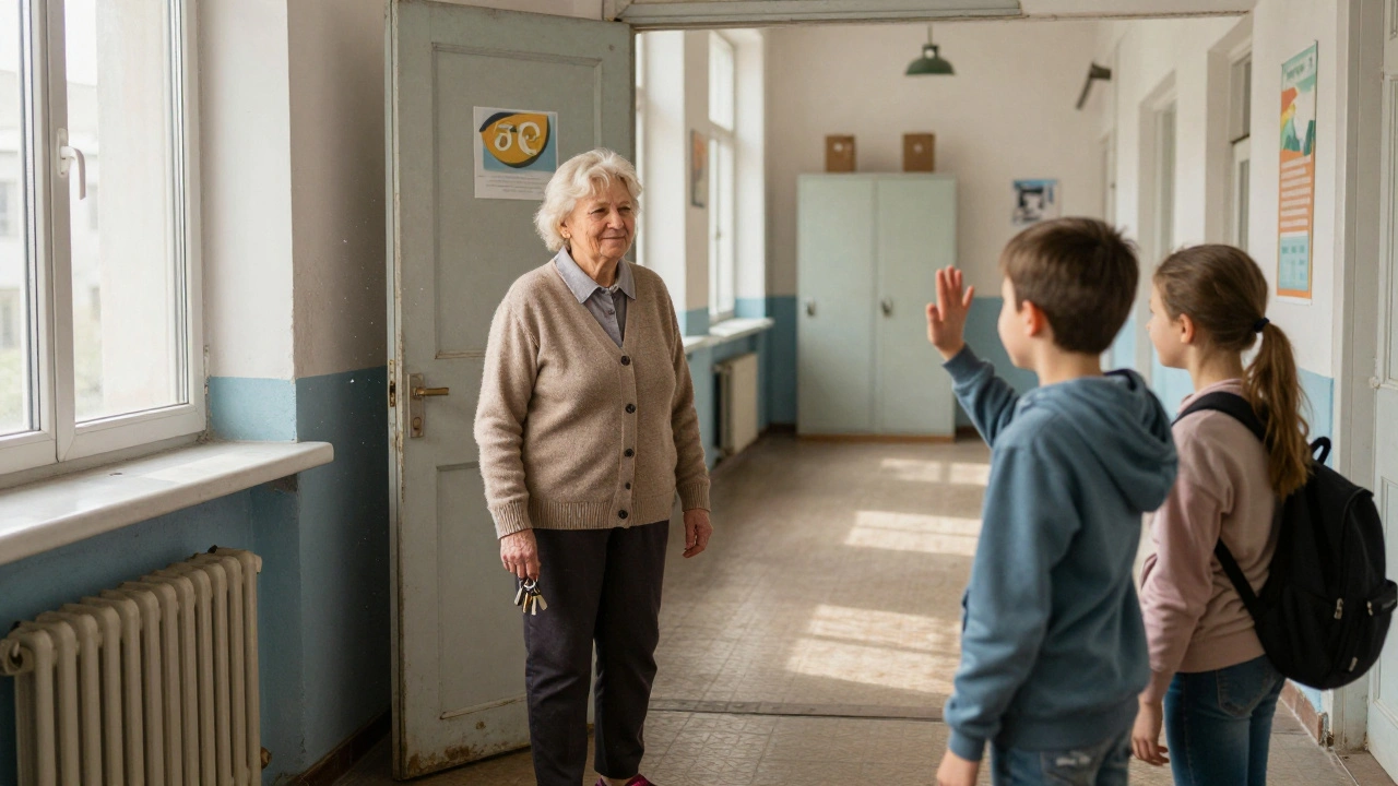 Робота дежурної в навчальний заклад для пенсіонерки в Києві