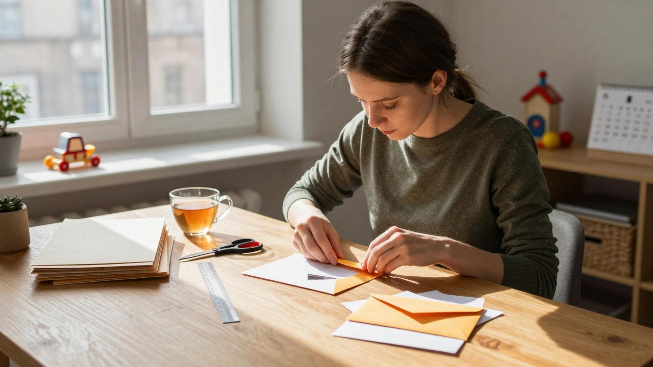 Робота на дому в Києві: як заробляти на конвертах без інвестицій