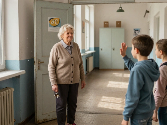 Робота дежурної в навчальний заклад для пенсіонерки в Києві